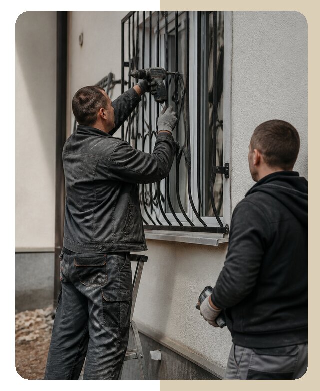 Установка наружных решеток в Домодедово от 5158 р. | Дверной